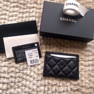 Chanel So Black Cardholder - New w/ Tags